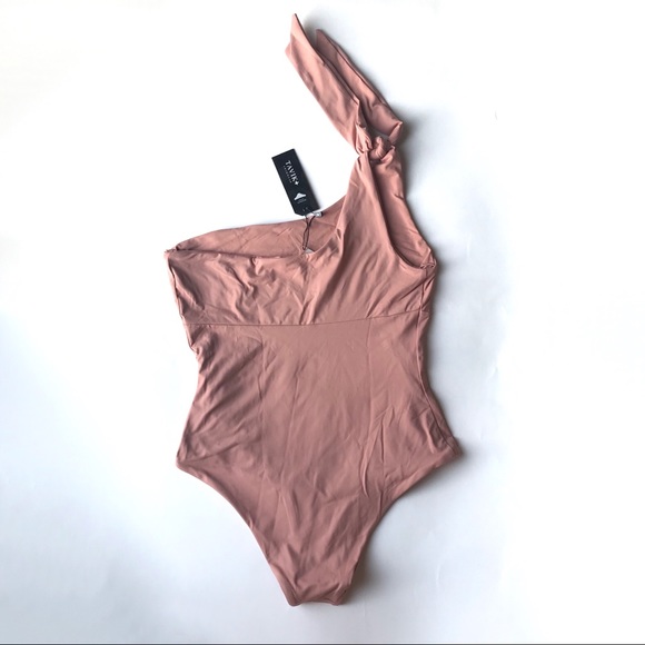Madewell Tavik Kenton asymmetrical one piece M - Picture 5 of 6